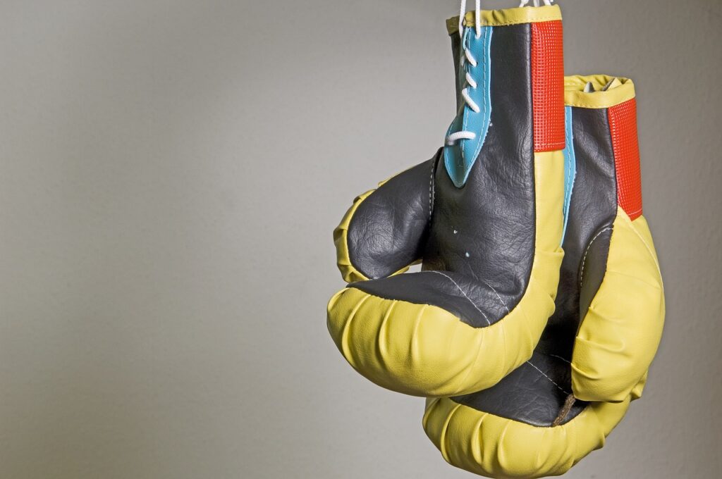 boxing, boxing gloves, hanging-1331470.jpg